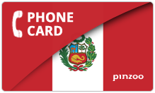 Peru PINZOO Power Peru Phone Cards