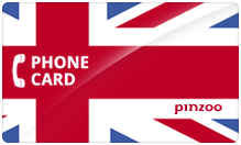 United Kingdom PINZOO Power U.K. Phone Cards