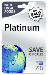 Falkland Islands PINZOO Platinum Phone Cards